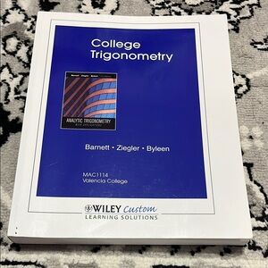 College Trigonometry Textbook 💙